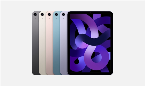 首次升級自研M1芯片！iPad Air 5今日開啟預定：4399元起