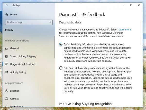 微軟改進(jìn)Windows 10隱私儀表板，卻讓人感到更加困惑