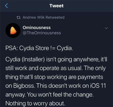 Cydia商店宣布關(guān)閉，對(duì)iOS越獄有這些影響